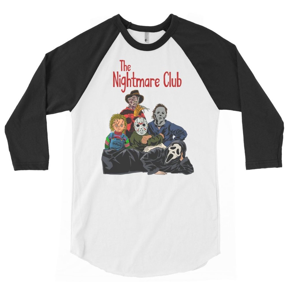 The Nightmare Club Shirt Horror Movie Shirt Halloween Shirt Funny Tees